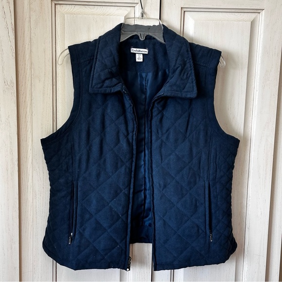 Croft & Barrow quilted vest LP - Picture 6 of 13